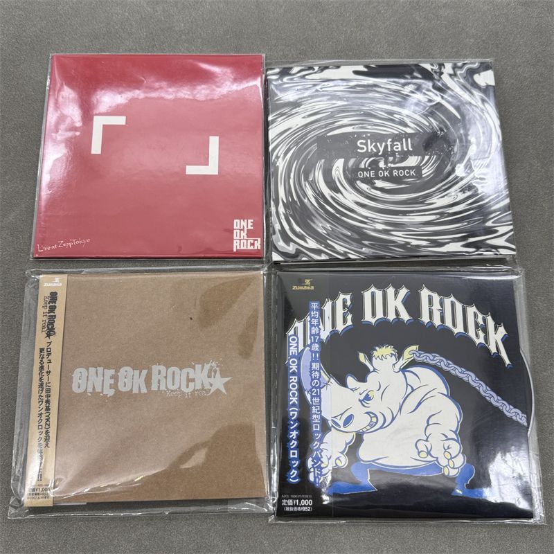 ONE OK ROCK Skyfall CD-Emotion Effect-インディーズ時代のCD-Keep it real 4枚组 帯付き