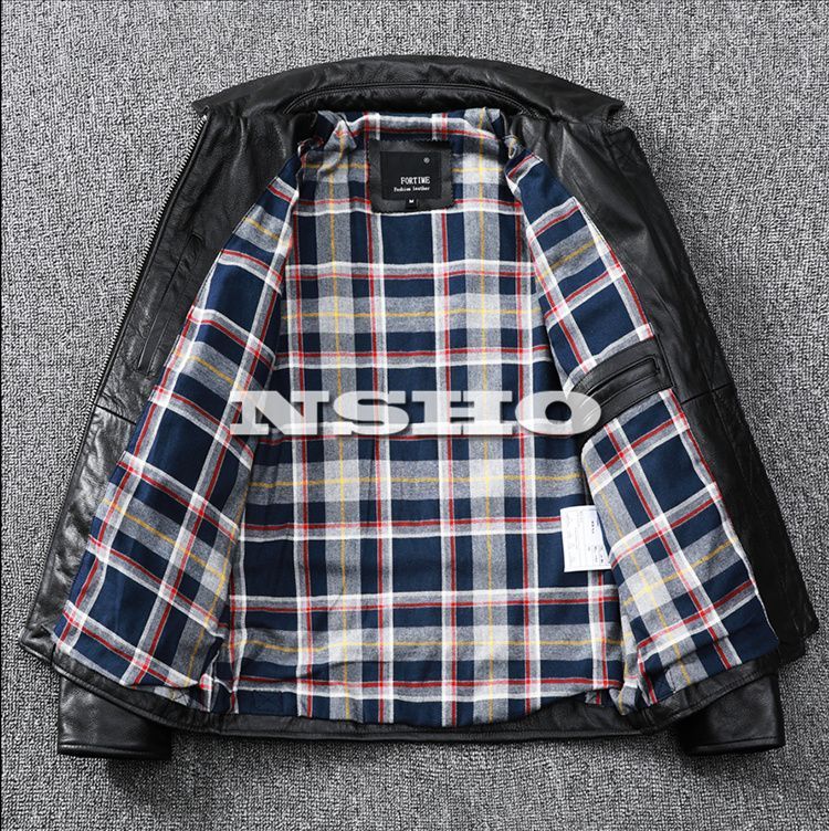 上質革ジャン メンズ カウハイド 牛革 スタンダードスタイル ミニマム