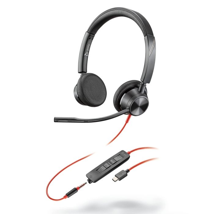 【新品・2営業日で発送】Poly Blackwire 3325 USB-C Headset(76J22AA)