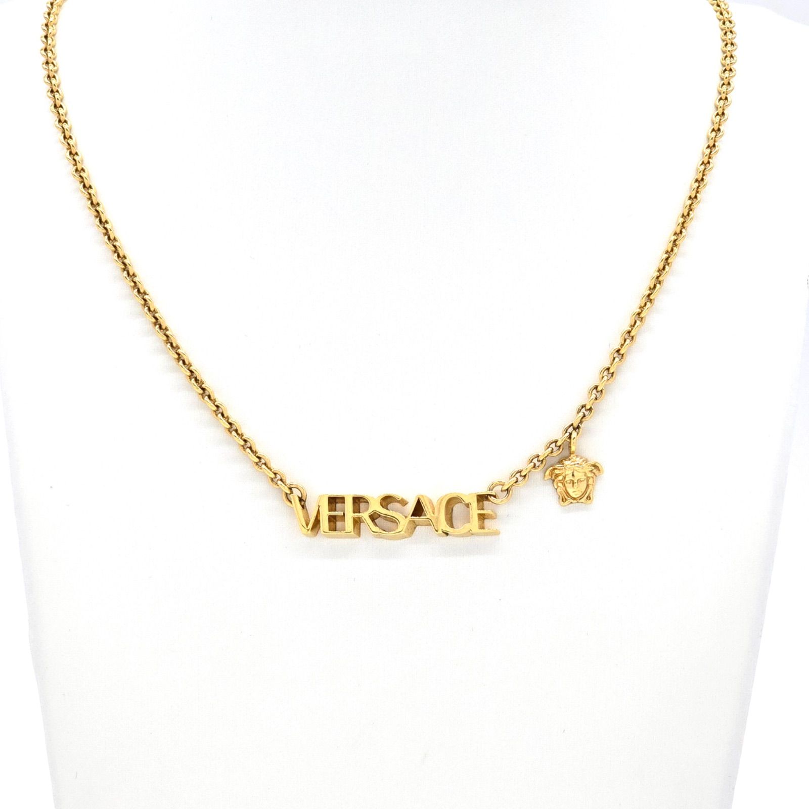 VERSACE ヴェルサーチ 1002579 ロゴ メデューサ ペンダント ネックレス