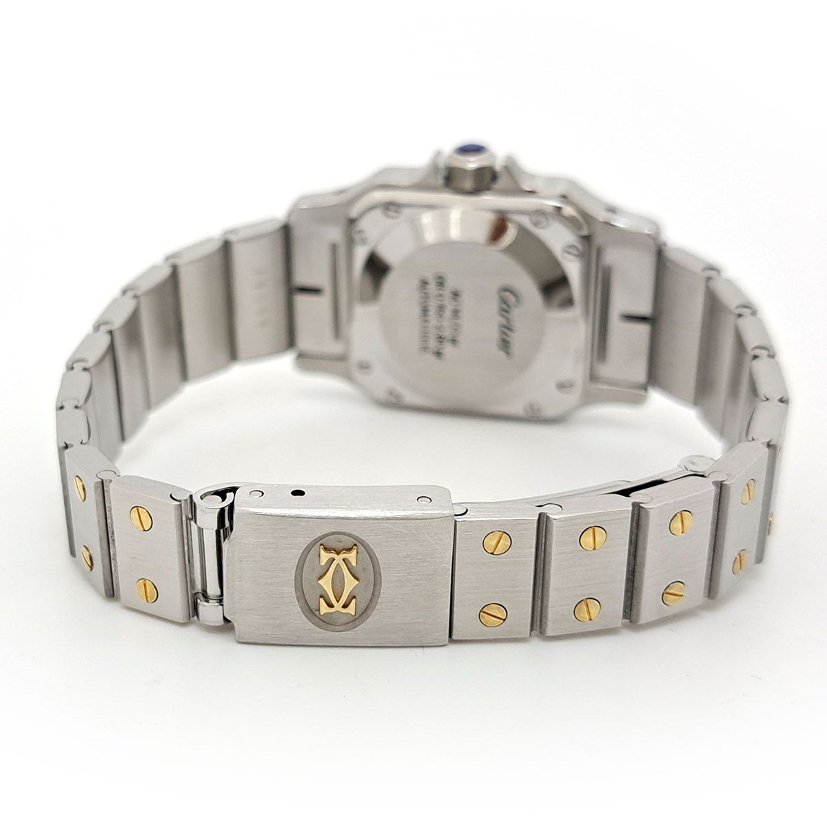 カルティエ サントスガルベ SM Overhauled Non-Polish AC14.30gr 自動  