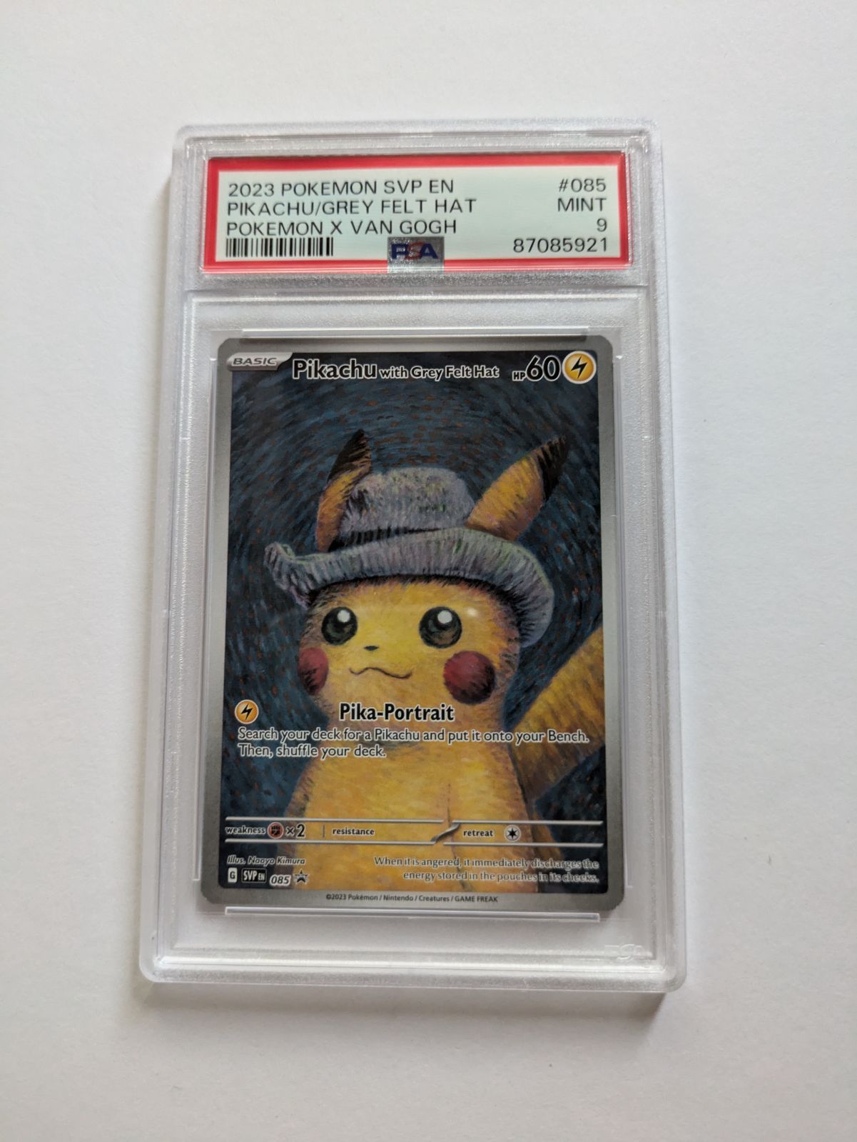 【PSA9】ゴッホピカチュウ　2023 Pokémon SVP ピカチュウ PSA9】ゴッホピカチュウ2023 Pokémon SVP ピカチュウ