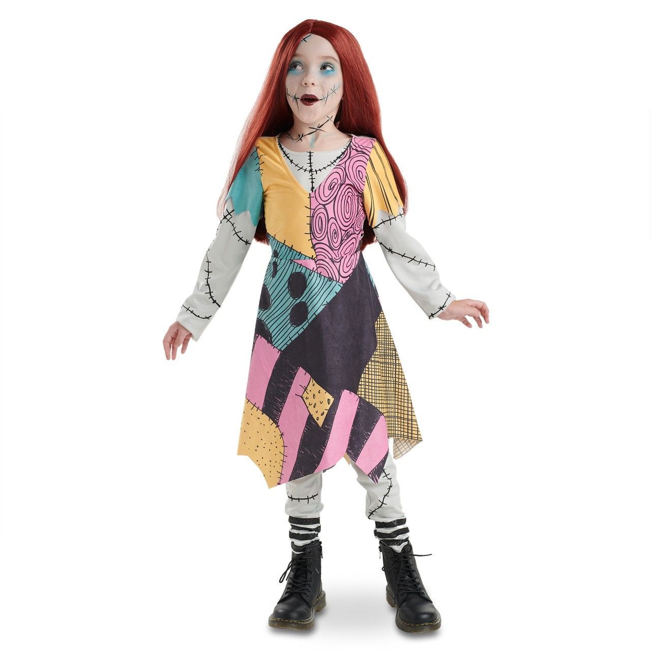 Disney - ナイトメア サリーコス♥ウイッグ付 ナイトメア サリー】100 110 120 130 新品 サリー コスプレ