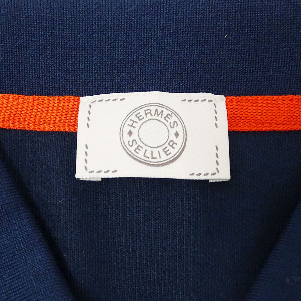 エルメス HERMES ポロシャツ メンズ ブランド セリエ コットン