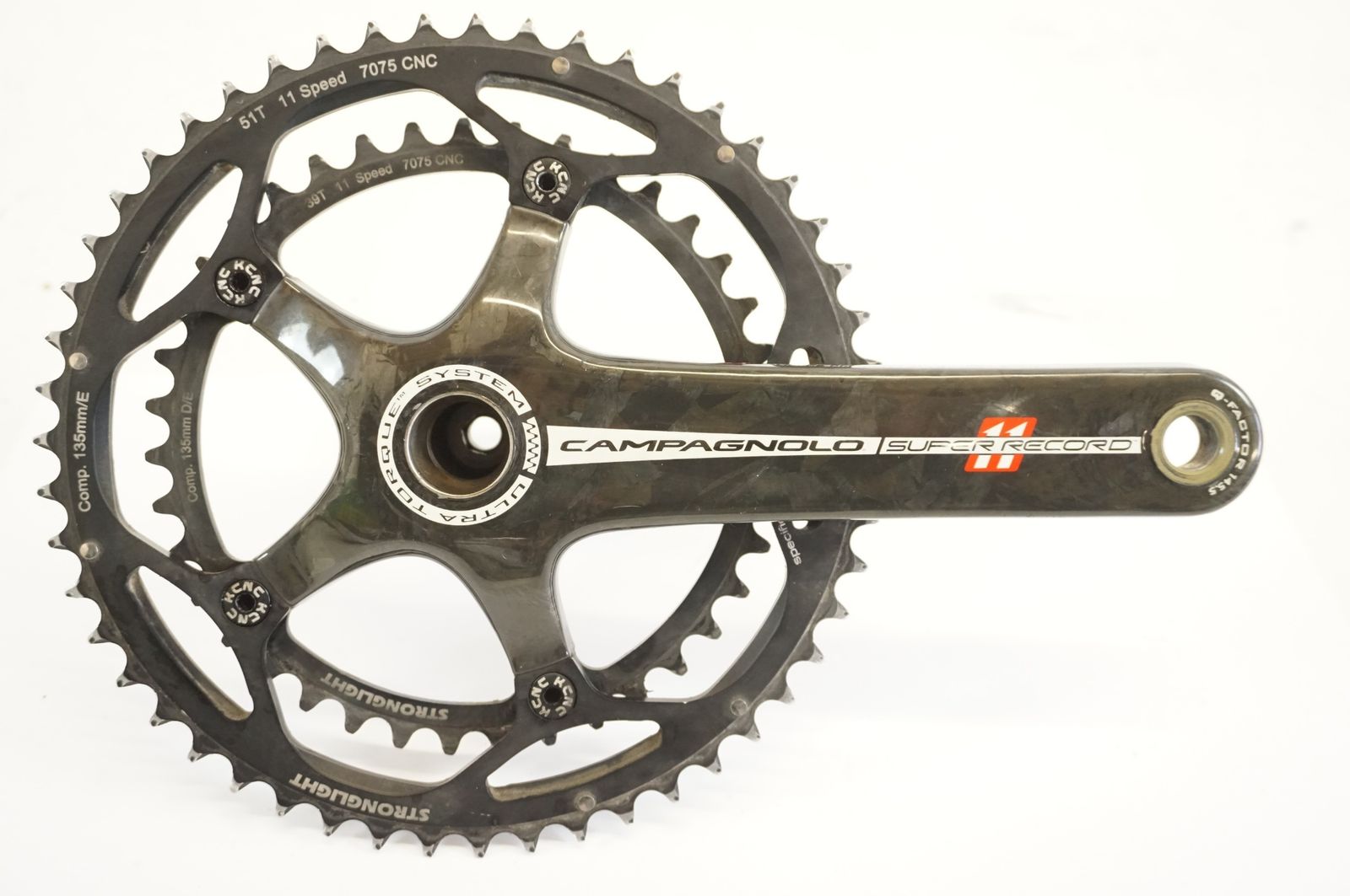 CAMPAGNOLO カンパニョーロ SUPERRECORD 51-39T 172.5mm クランクセット | バイチャリ宇都宮店