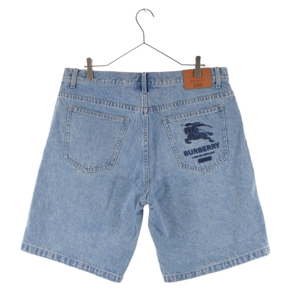 SUPREME (シュプリーム) 22SS×BURBERRY Denim Short ロゴ刺繍デニム