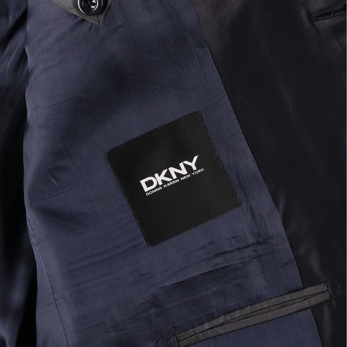 古着 ダナキャランニューヨーク DKNY ウールテーラードジャケット メンズL相当 eaa584435 KANDAIZUMI_COM