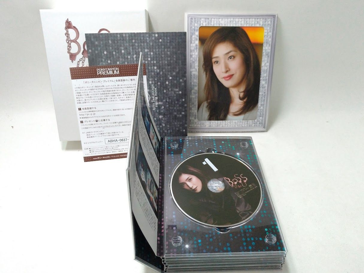 BOSS 2 nd SEASON DVD BOX ポストカード付 状態 非良