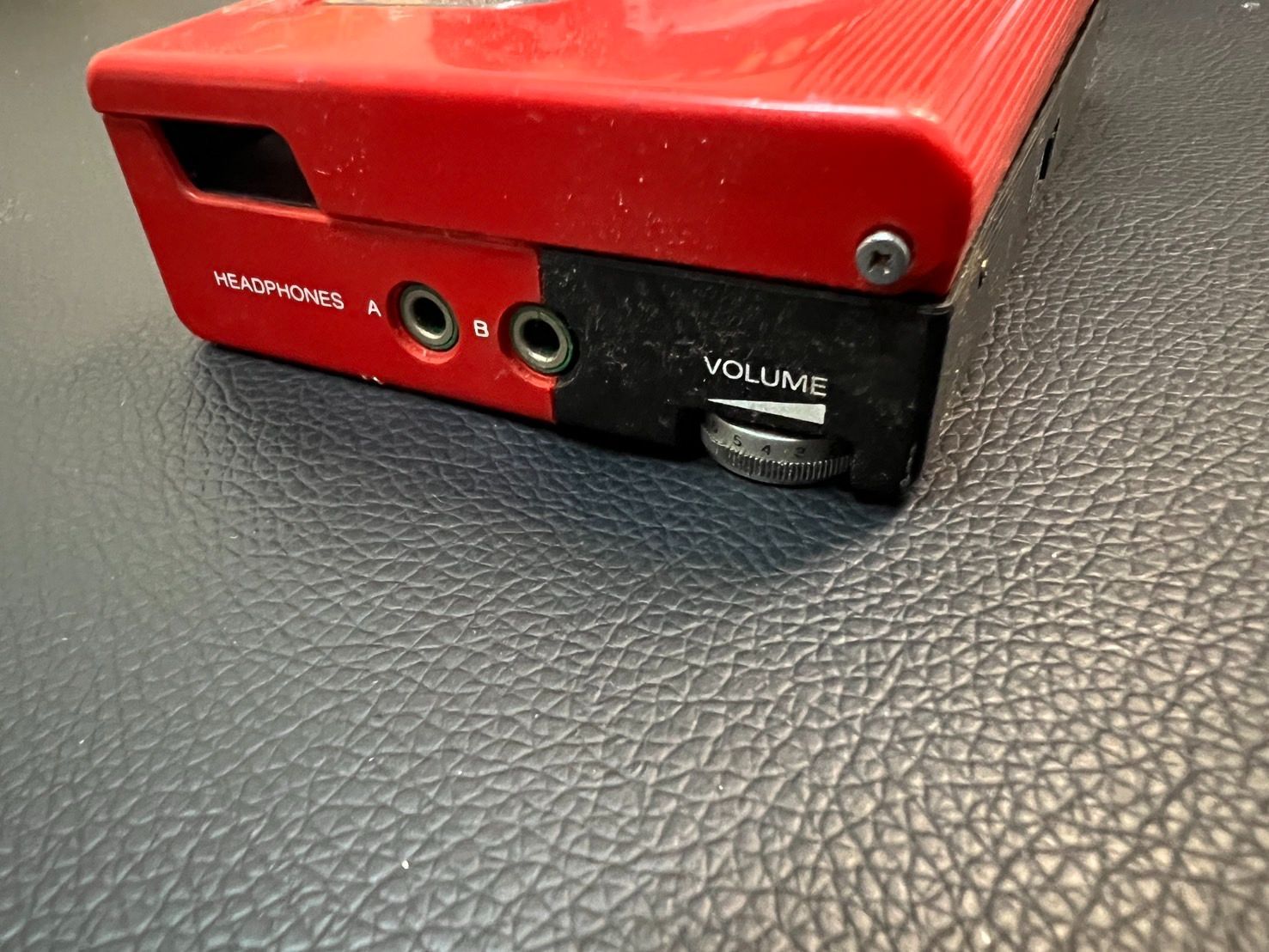 SONY ウォークマン II WM-2 レッド 昭和レトロ カセットプレーヤー