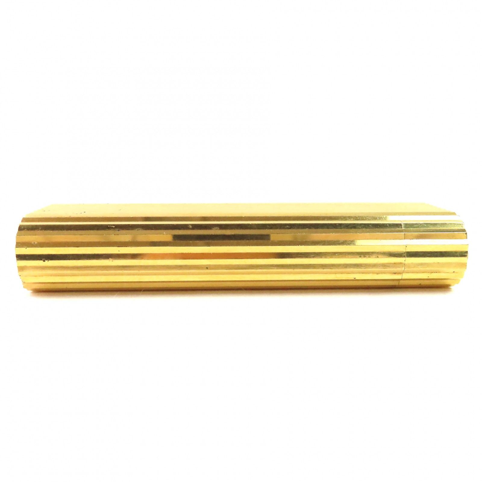 良品△Cartier カルティエ ストライプ オーバル ローラー式 ガス