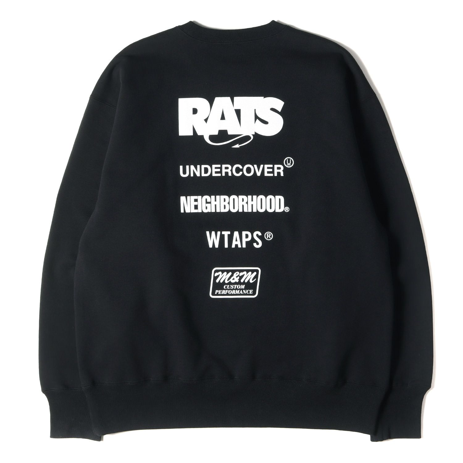 WTAPS NEIGHBORHOOD ネイバーフッド クルーネック 黒 M