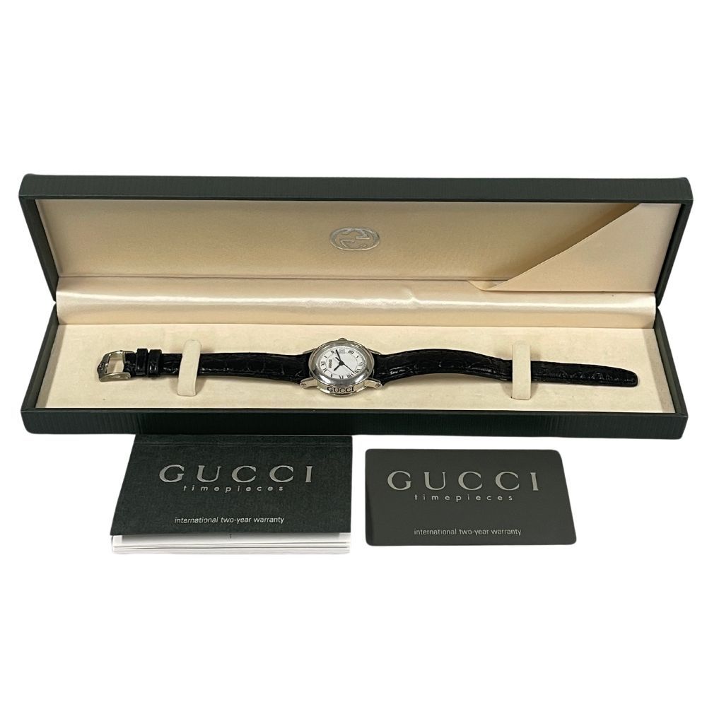 正規美品！グッチ　レディース　腕時計　クォーツ　デイト gucci-1400-cya.jpg