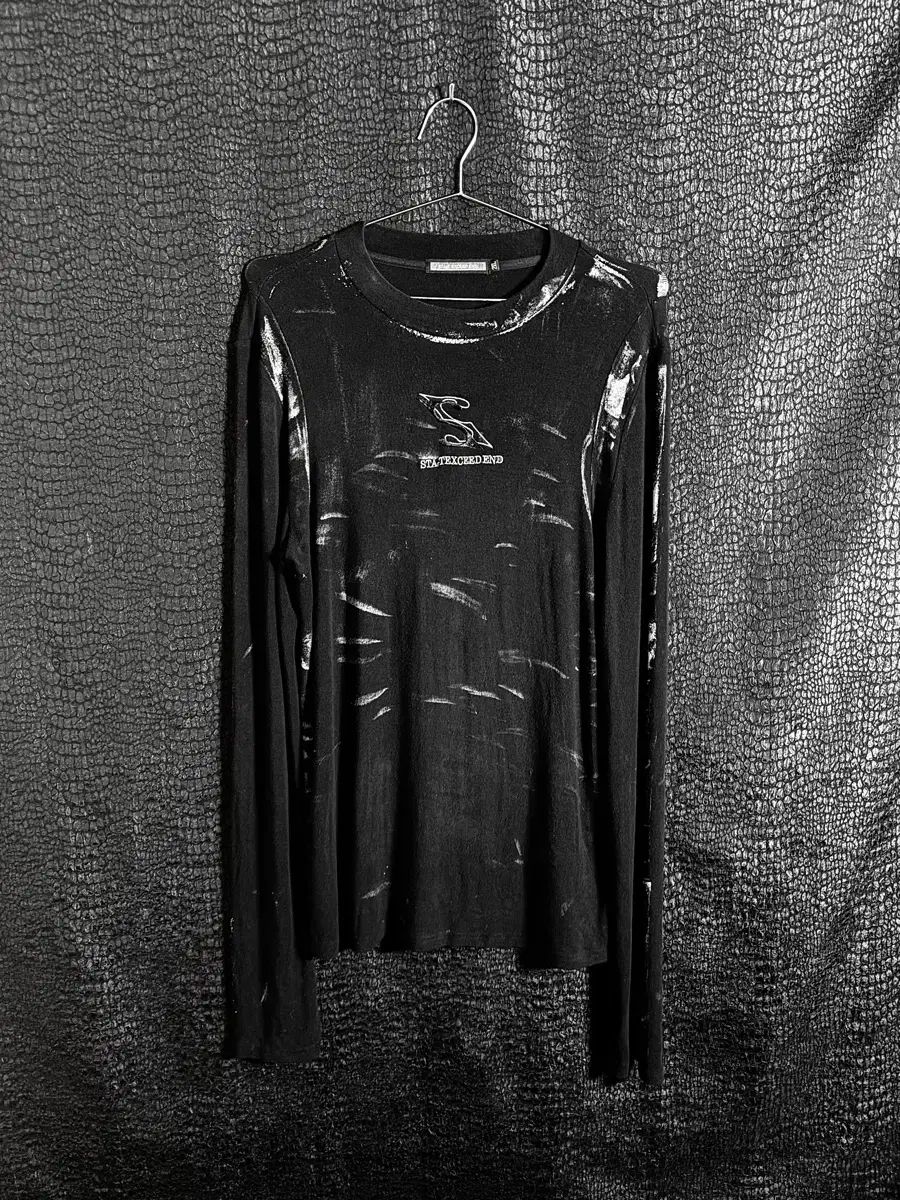 ステートエクシード 黒 長袖Tシャツ