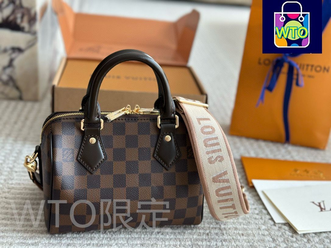 人気★Louis Vuitton スピーディ・バンドリエール 20★ダミエ スピーディ・バンドリエール Louis Vuitton(ルイヴィトン