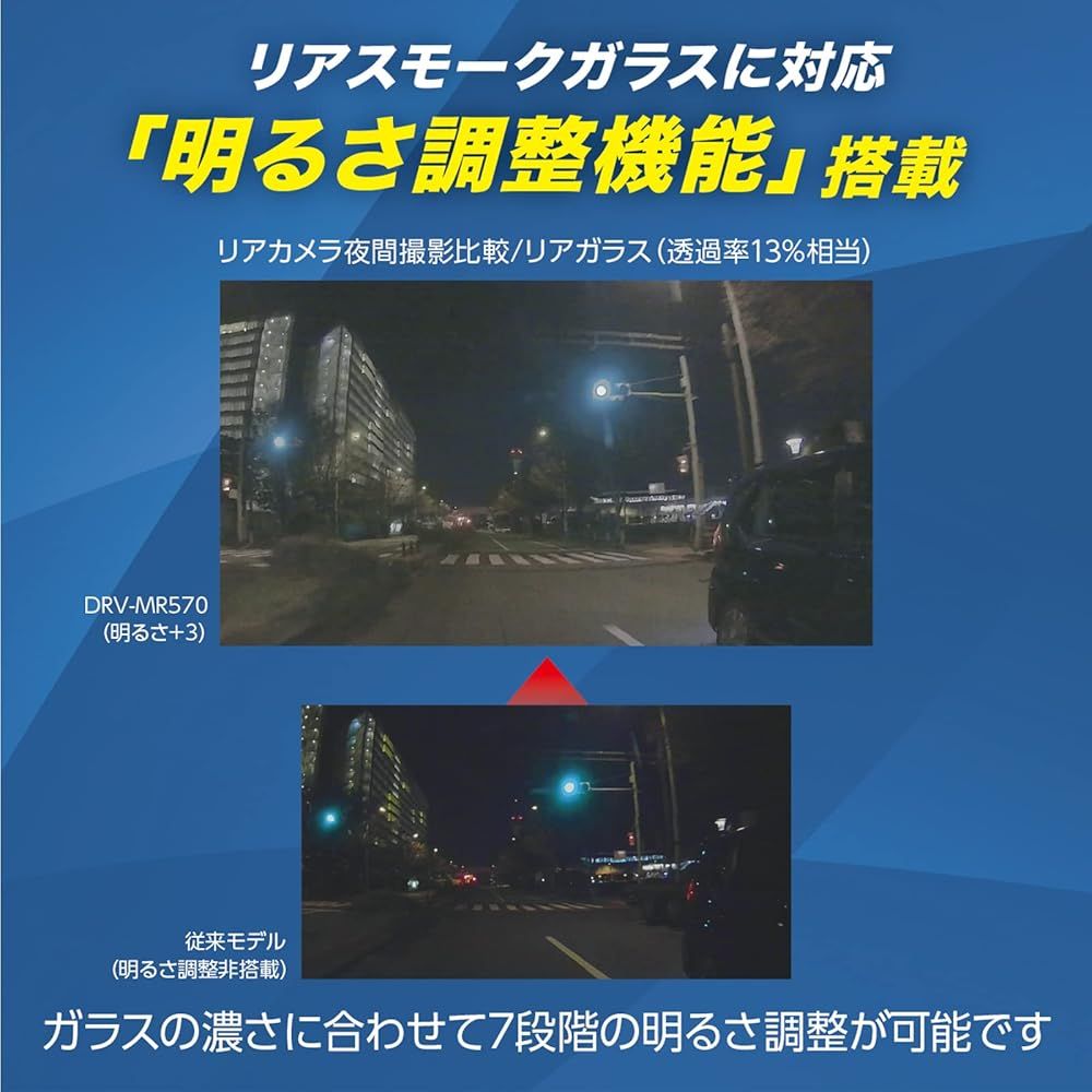 明るさ調整機能搭載