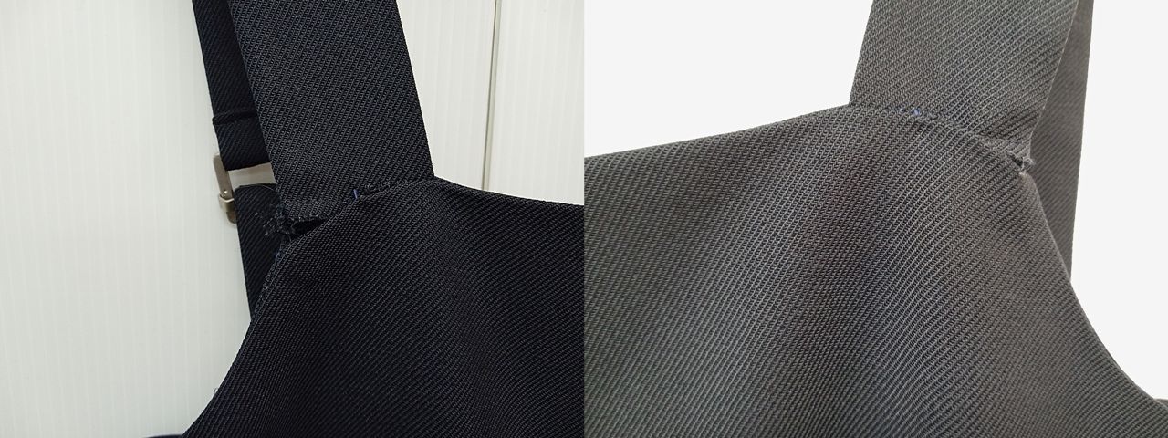 ebure エブール オールインワン サロペット サイズ36 ブラック