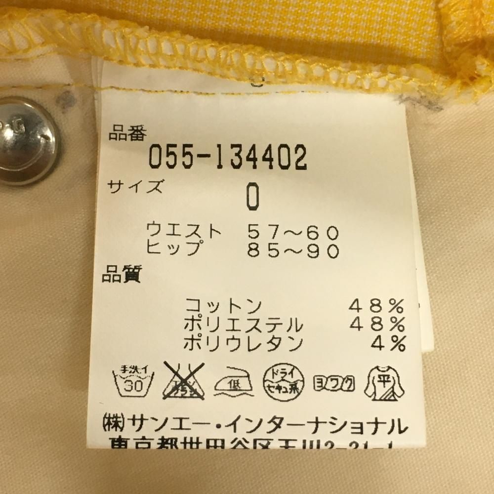 ☆SALE価格☆【美品】パーリーゲイツ スカート イエロー 複数ポケット
