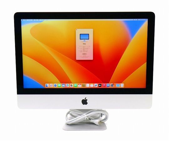 Apple iMac Retina 4K 21.5インチ 2017 Core i5-7400 3GHz 16GB 1TB(HDD)+32GB(APPLE  SSD) Radeon Pro 555 macOS Ventura 中古 - メルカリ