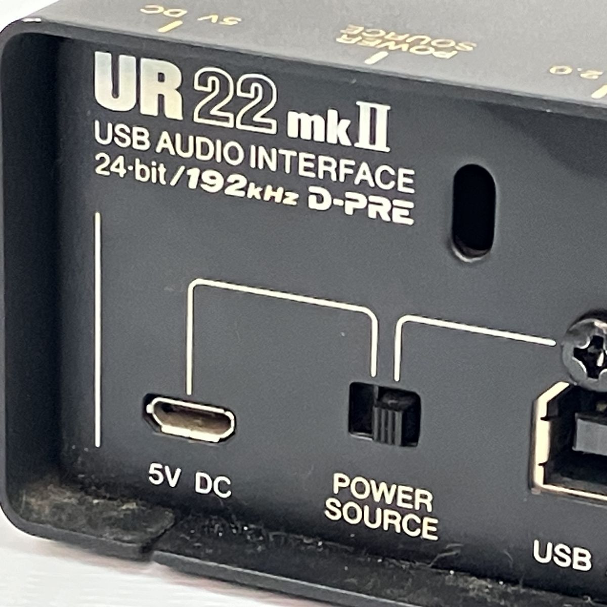 UR22mkII オーディオインターフェース