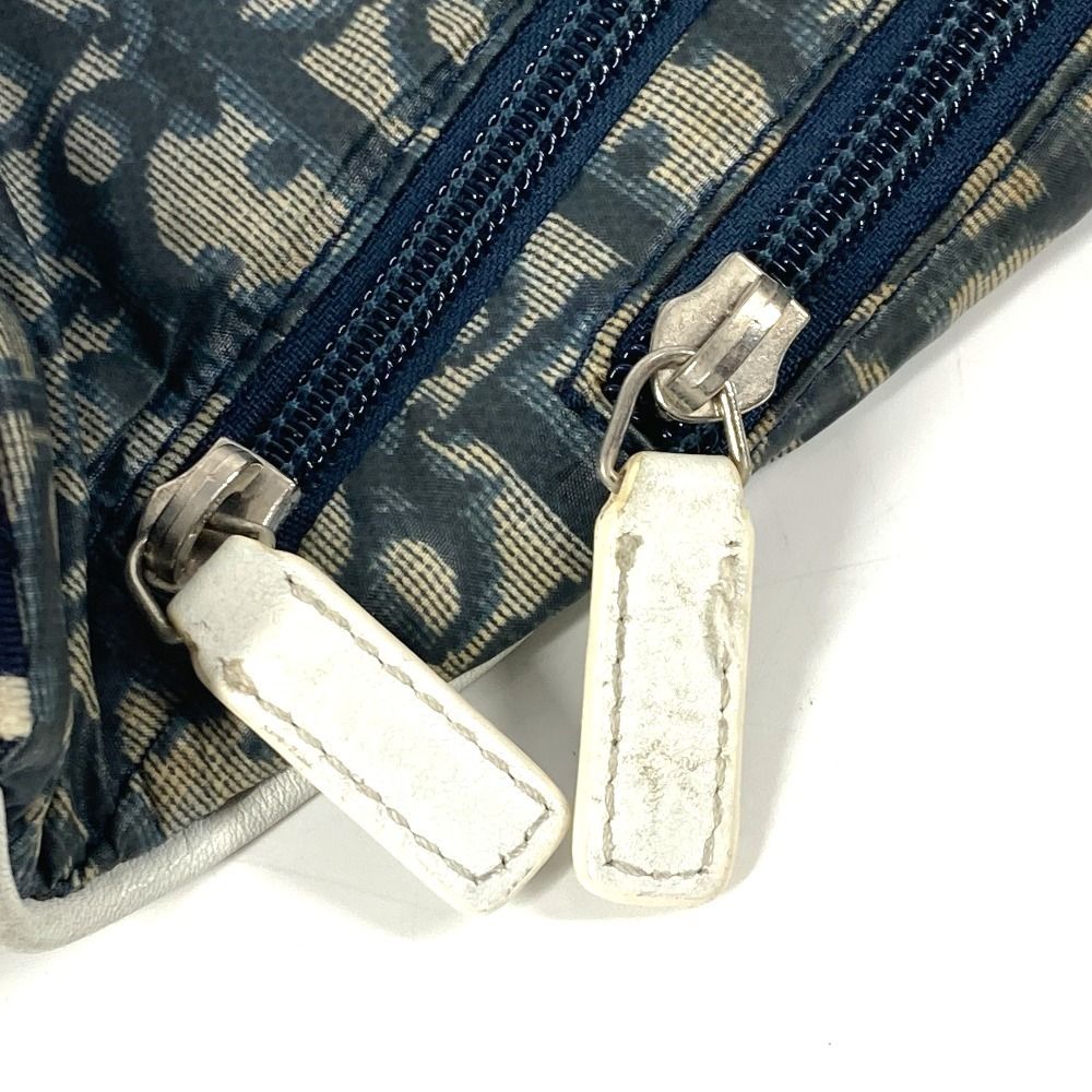Dior ディオール ボディバッグ トロッター ロゴ NO2 ナイロン ネイビー 