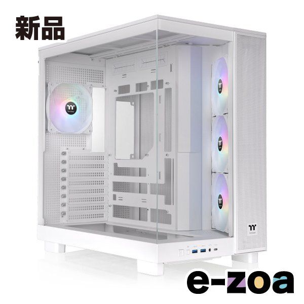 Thermaltake サーマルテイク View 380 XL TG ARGB Snow CA-11E-00M6WN-00 2661657