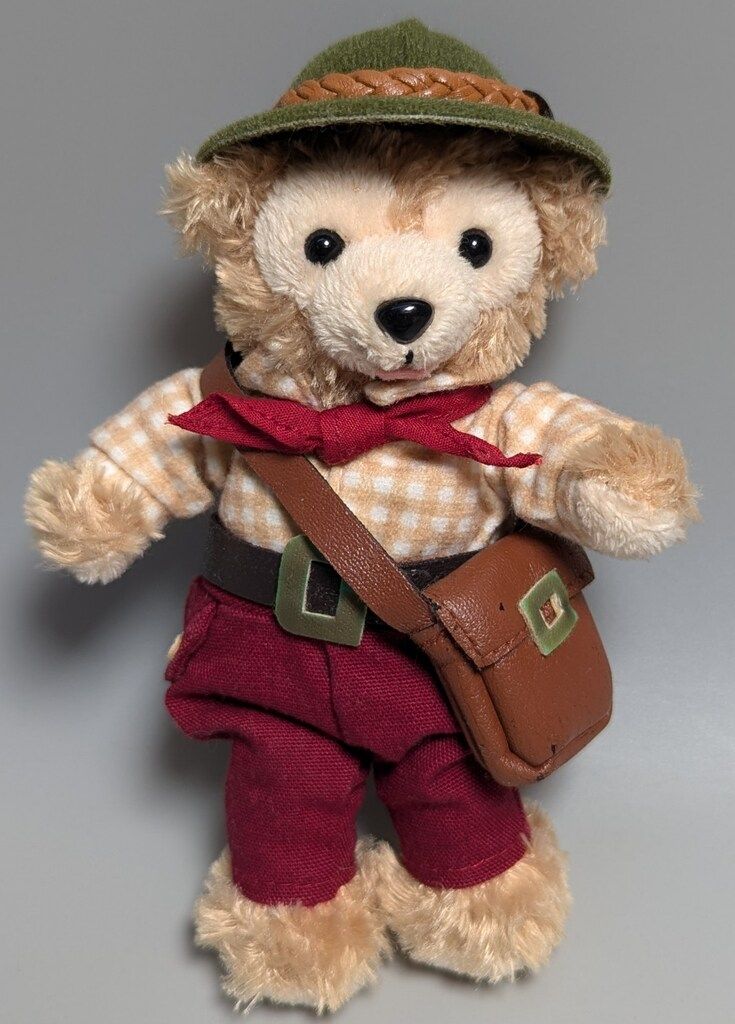 東京ディズニーシー ぬいぐるみバッジ ダッフィー(レイジング