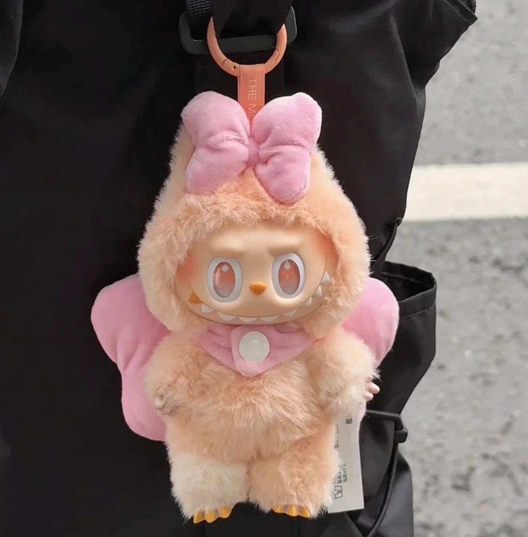 2点セット】 LABUBU ラブブ ぬいぐるみ着 着せ替え服 可愛い
