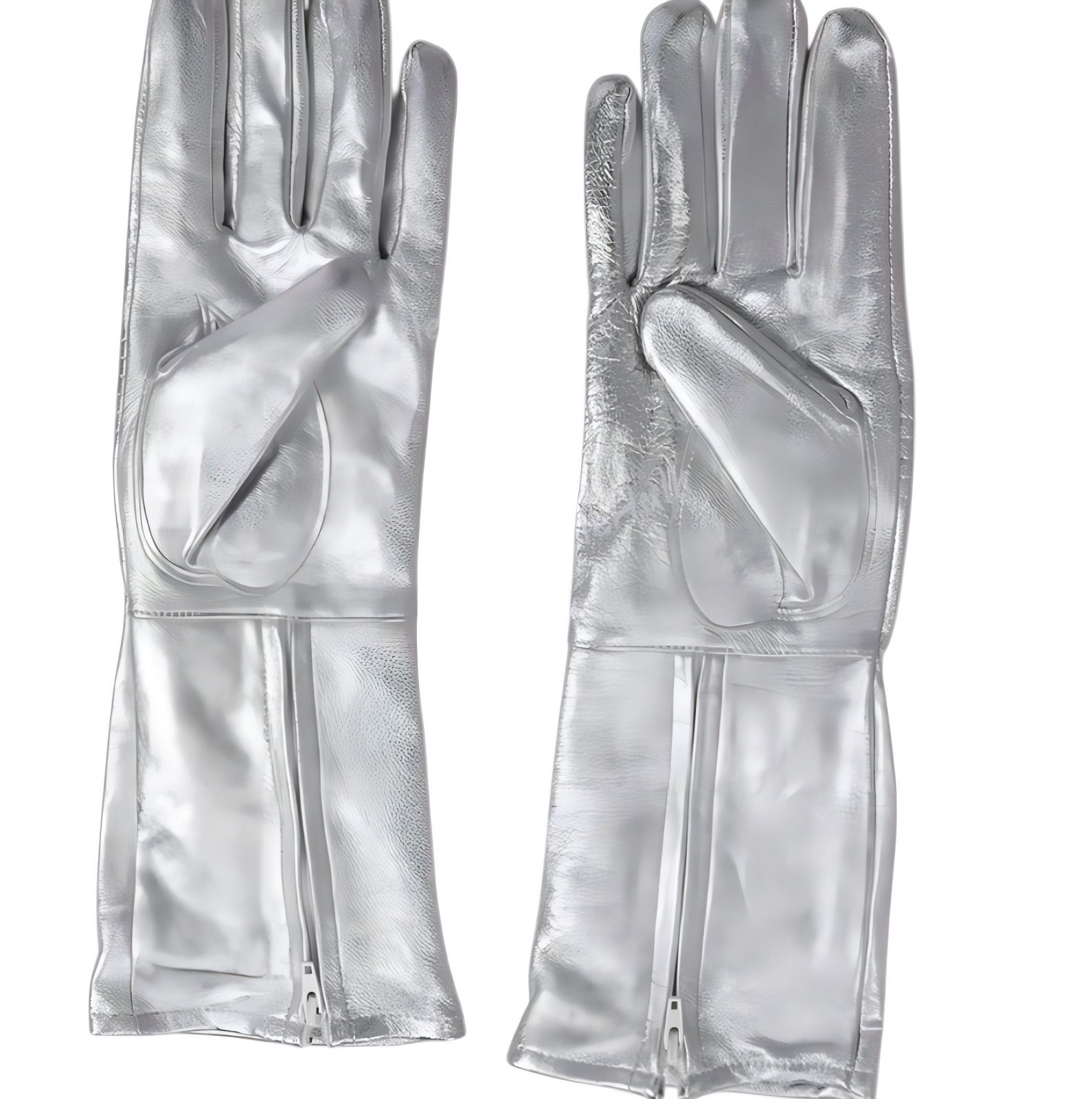 仮面ライダー新1号2号 グローブ コスチューム 羊本革 本格モデル シルバー