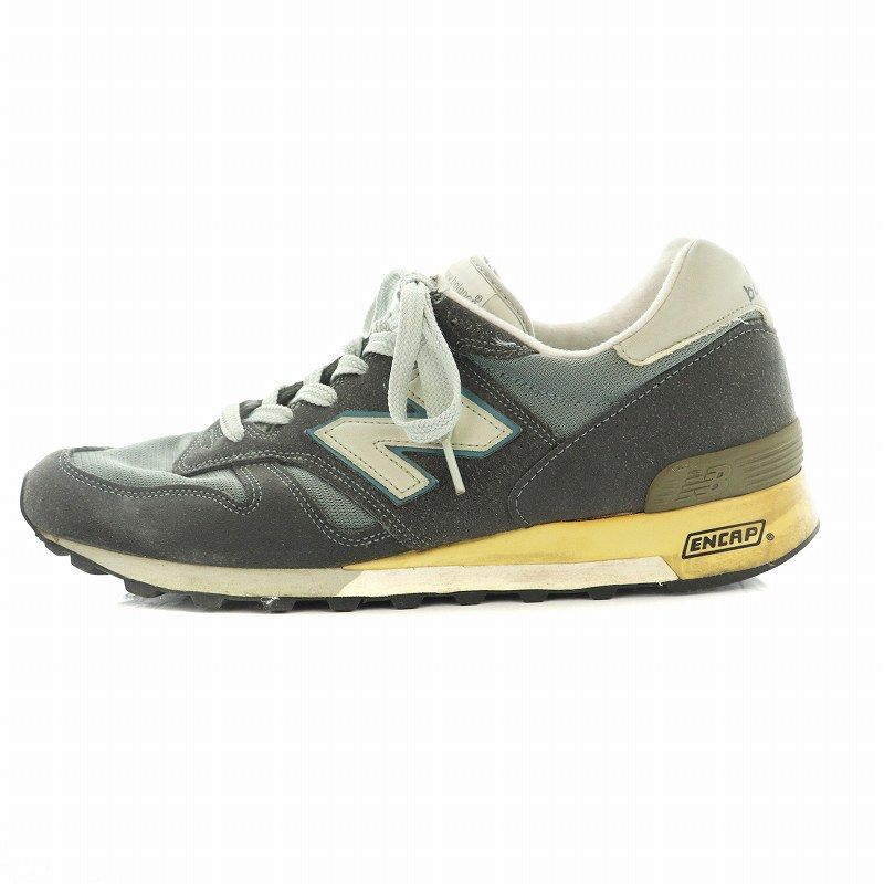 ニューバランス NEW BALANCE スニーカー シューズ USA製 スウェードレザー US9.5 27.5cm グレー M1300CLJ /KP OS AD