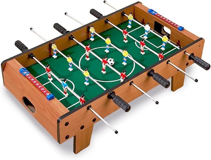 未使用　コロナビール テーブル　 サッカー ゲーム　発送可能 XZ3259ADU SALUDABLE サッカー ボードゲーム サッカー盤 レトロ テーブル 2