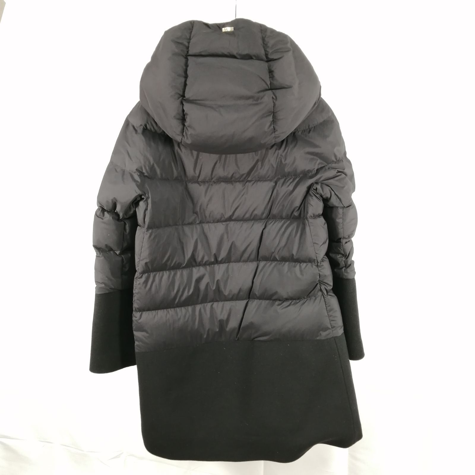 HERNO ダウンコート Aライン 9300 サイズ 40 ブラック 黒 レディース 