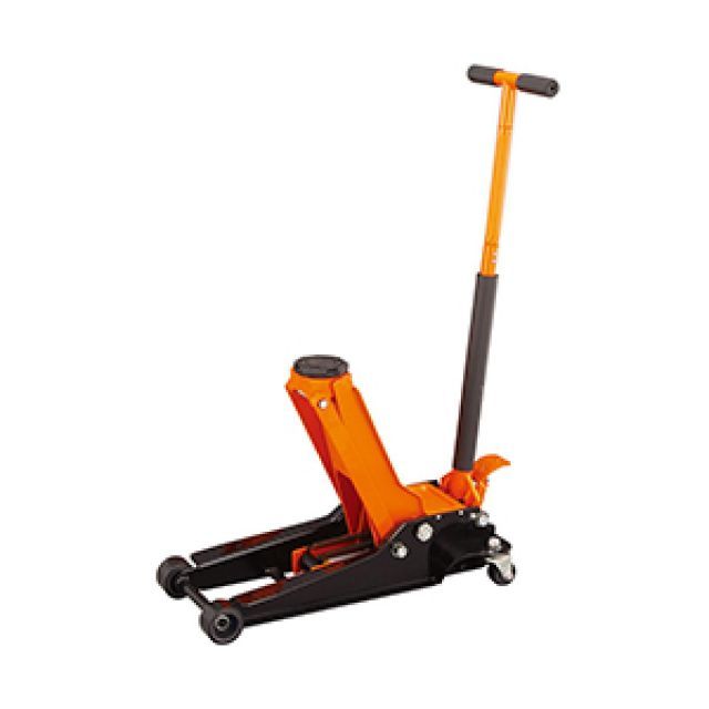 BAL 大橋産業 油圧式 ガレージジャッキ 3t No.1387 静音ホイール サドルパッド付 フットペダル式 最大荷重3トン