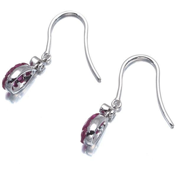 ルビー 0.50ct/0.50ct ダイヤ ダイヤモンド ミステリーセッティング  