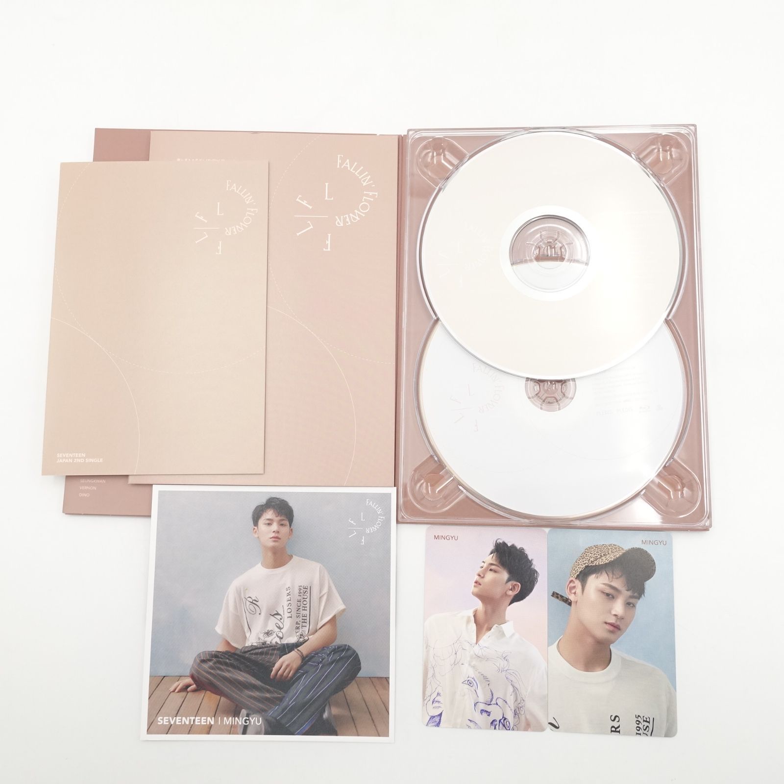 SEVENTEEN MINGYU ミンギュ 舞い落ちる花びら トレカ　まとめ売り SEVENTEEN ミンギュ Falling' Flower 舞い落ちる花びら CD