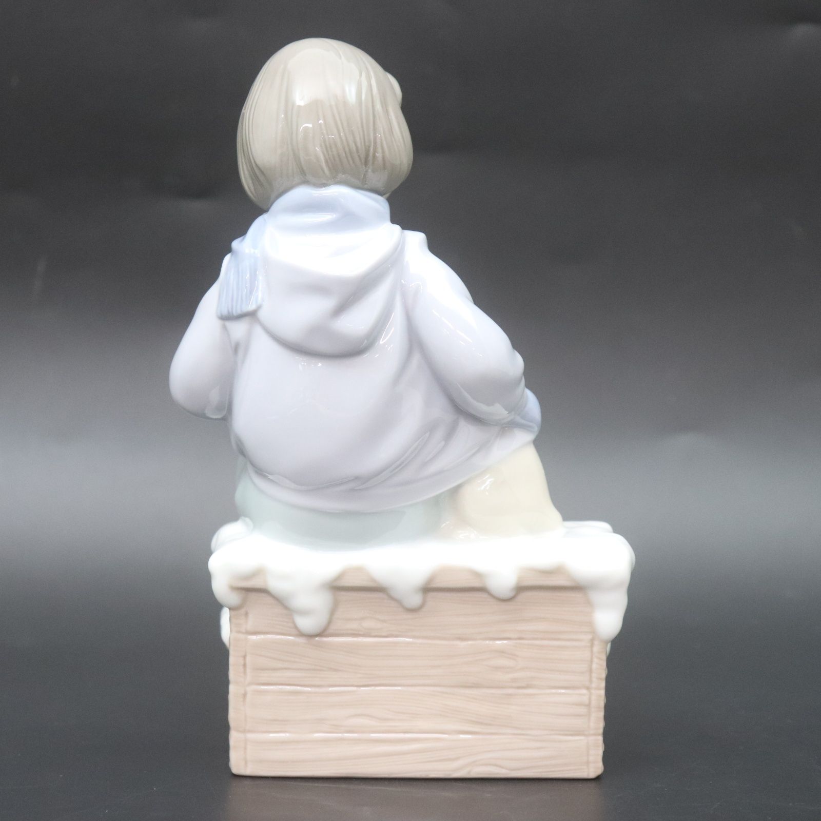 IT5QMPG9K8Z2 LLADRO リヤドロ 猫あたためてあげるね 8023 少女