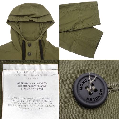 MONCLER　アンテミス　モッズコート　カーキ 中古・古着通販】MONCLER (モンクレール) ナイロンコート カーキ