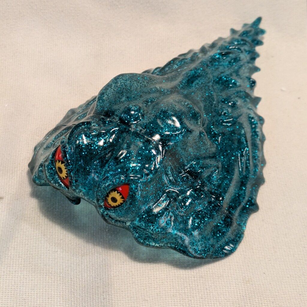 ヘドラ（マルサン）未開封ソフビフィギュア＋飛行形態