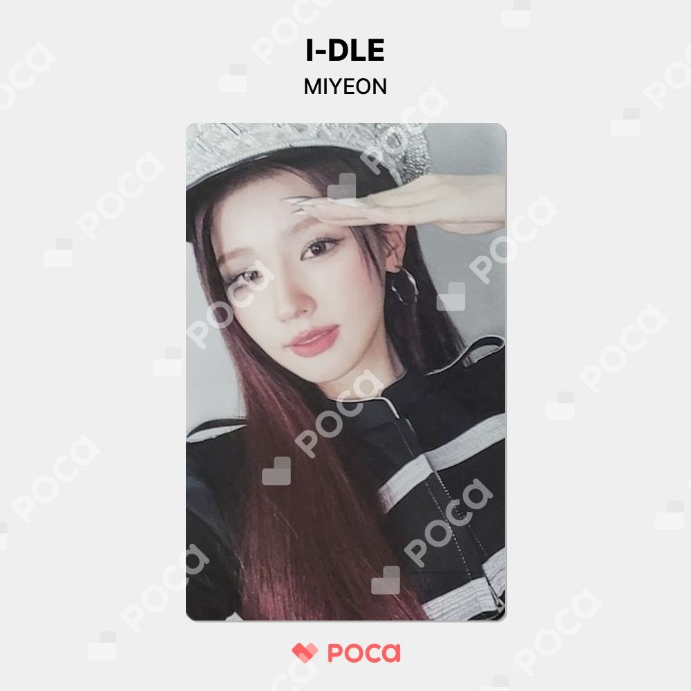 (G)I-DLE ミヨン　公式トレカ　サノク　事前収録　⑦ lady-shop_gidle-miyeon-t-card-1