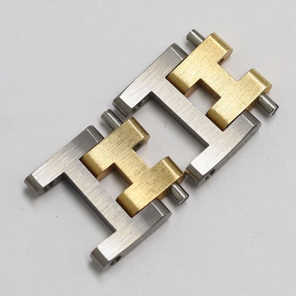 良品 エルメス クリッパー 純正コマ 2コマ コンビ 12㎜用 レディース
