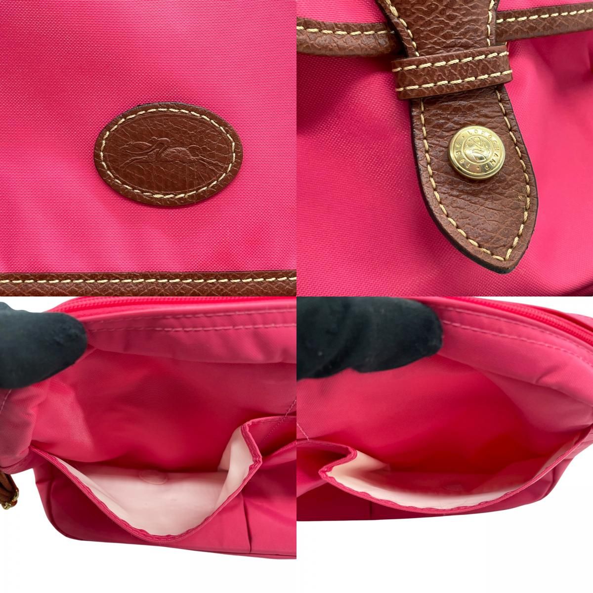 メッセンジャーバッグ ゴールド金具