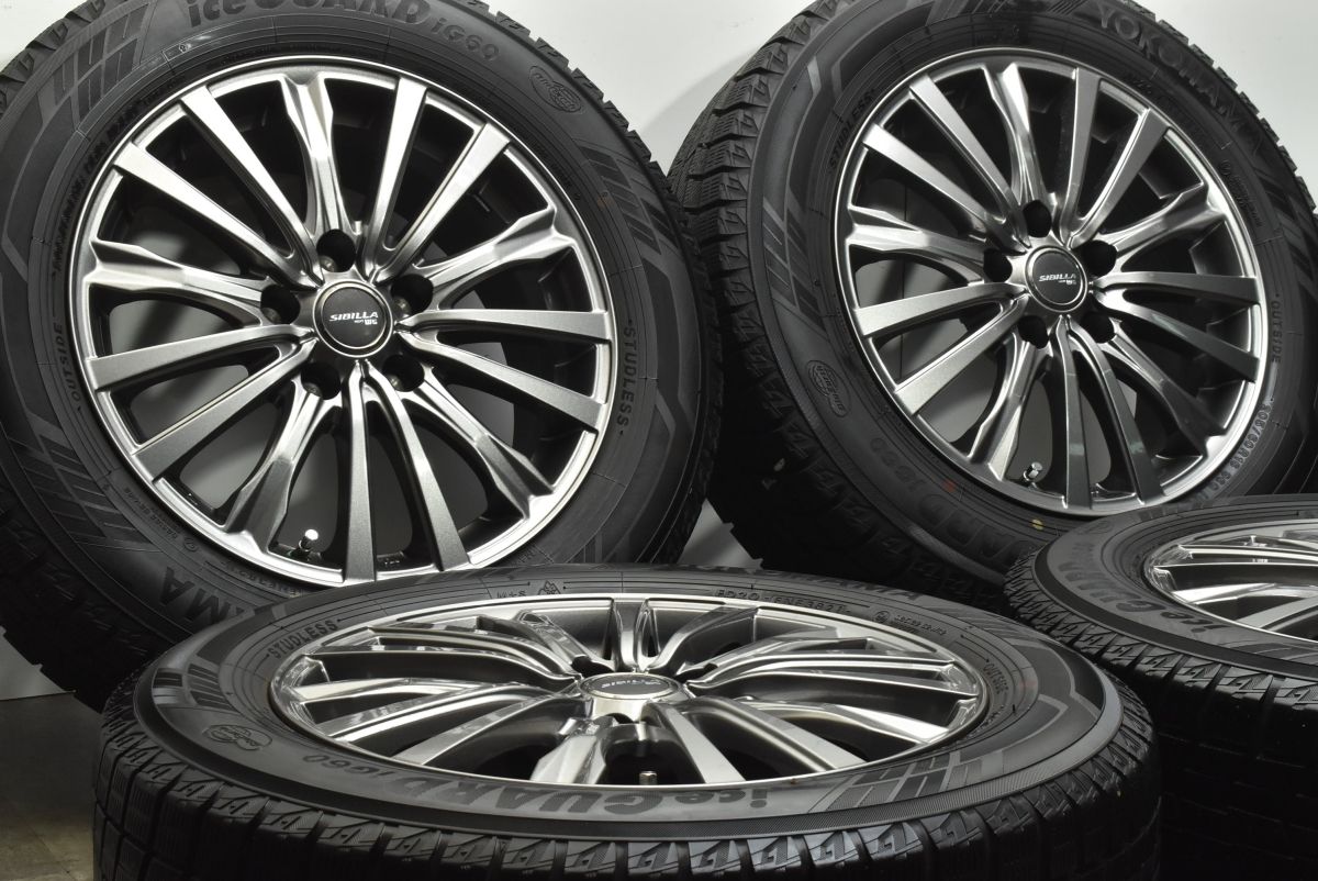 美品 スタッドレスタイヤ ヨコハマアイスガード IG60 205/60R16