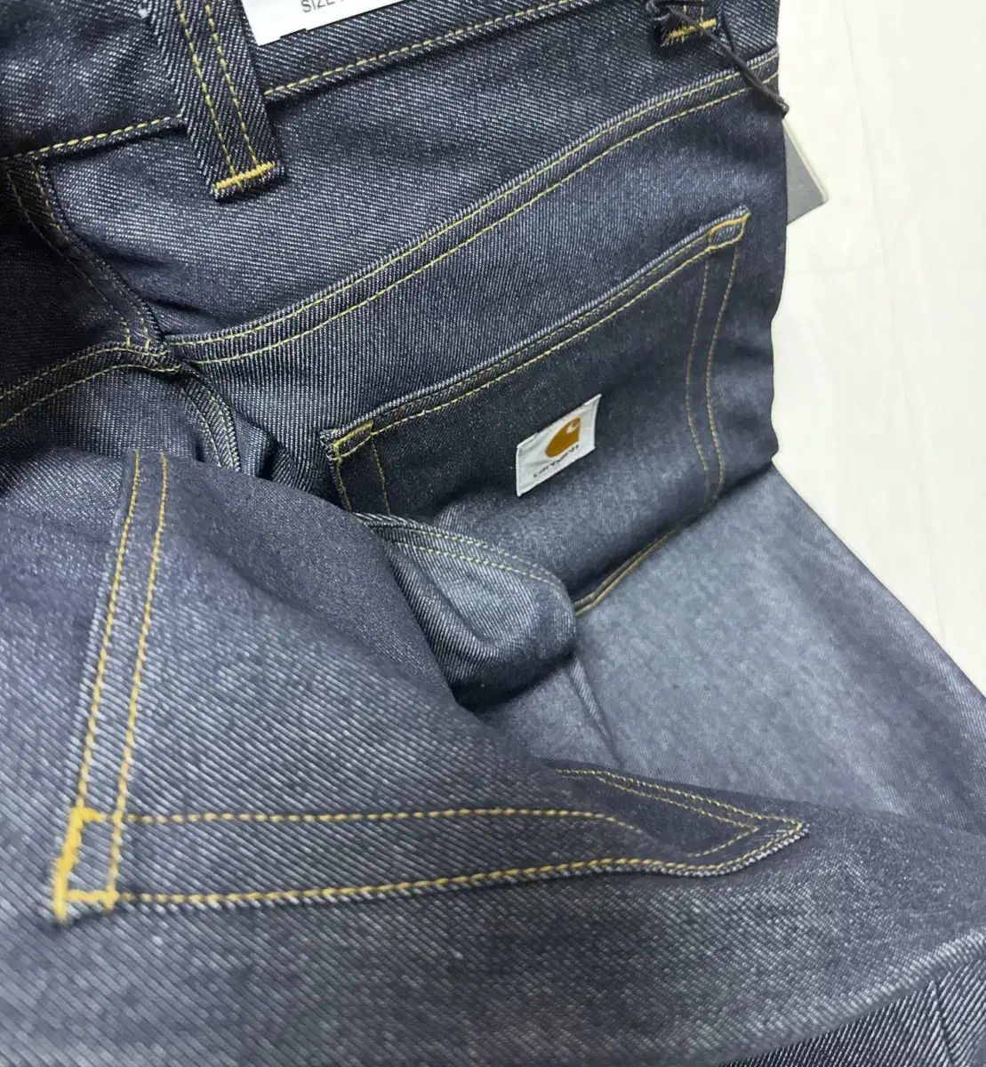 パンツ Carhartt brandon pant blue rigid L carhartt_brandon_denim-