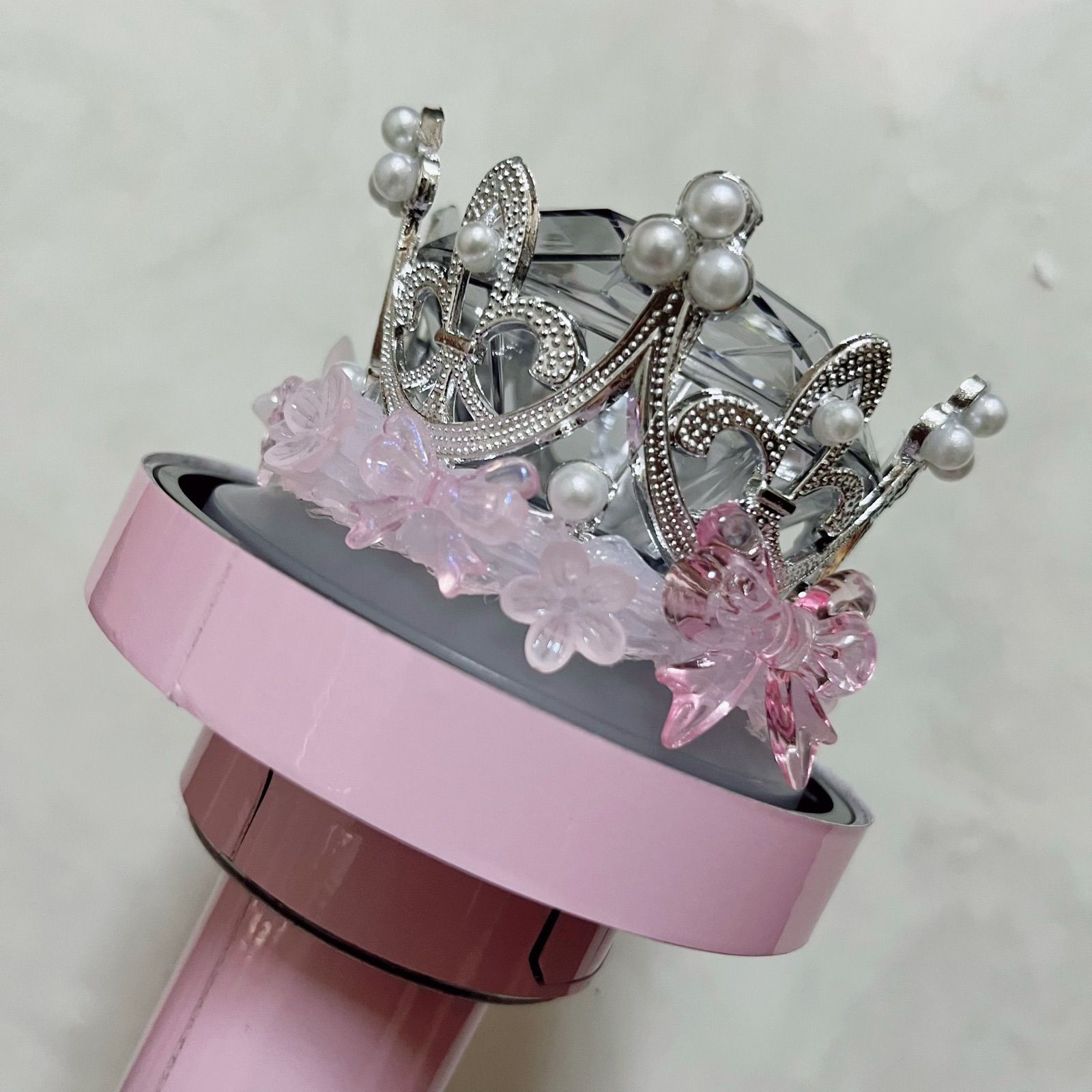 SEVENTEEN セブチ carat棒 カラット棒 ティアラ クラウン デコ リボン