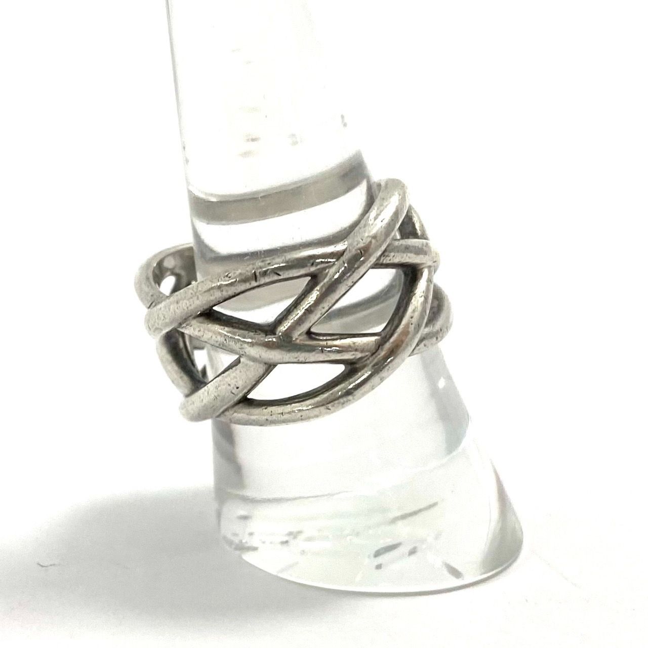 M【TIFFANY&Co.】ケルティック ノット リング 15号 SV925