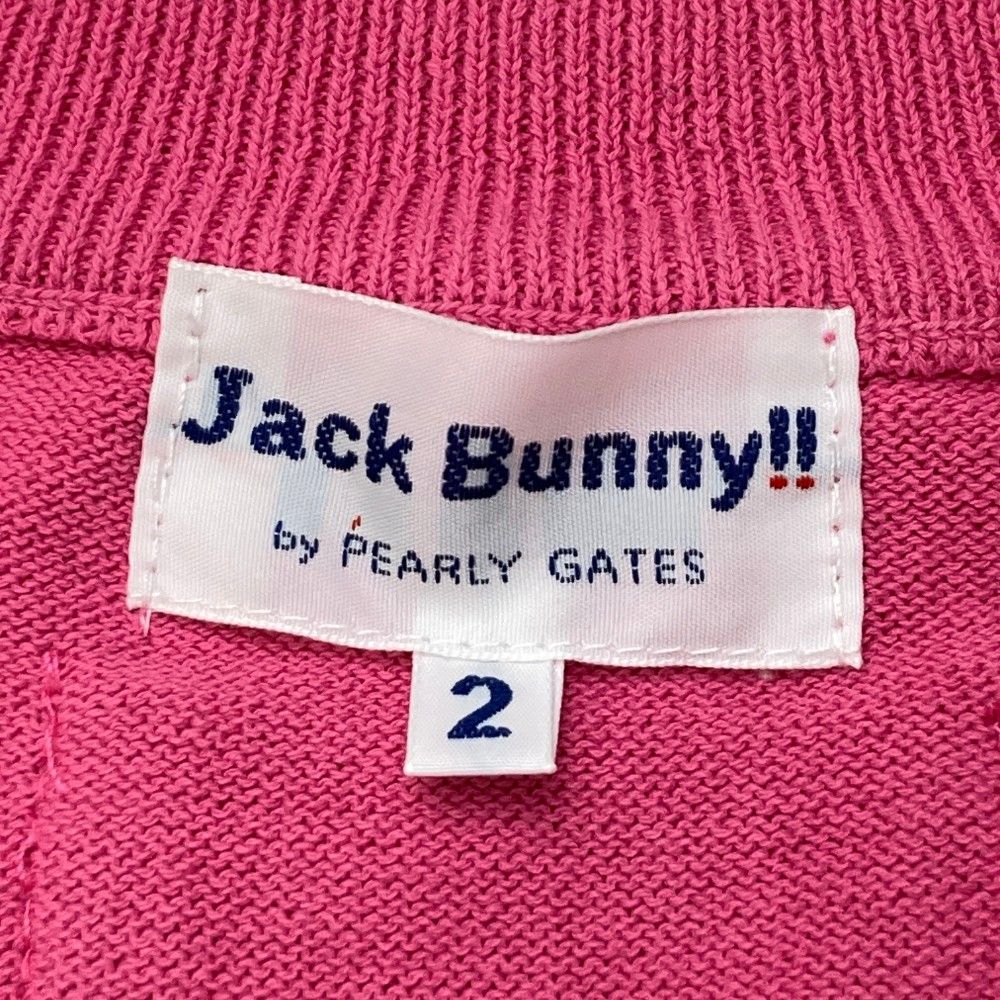 サイズ：2 JACK BUNNY ジャックバニー ジップ ニット ジャケット