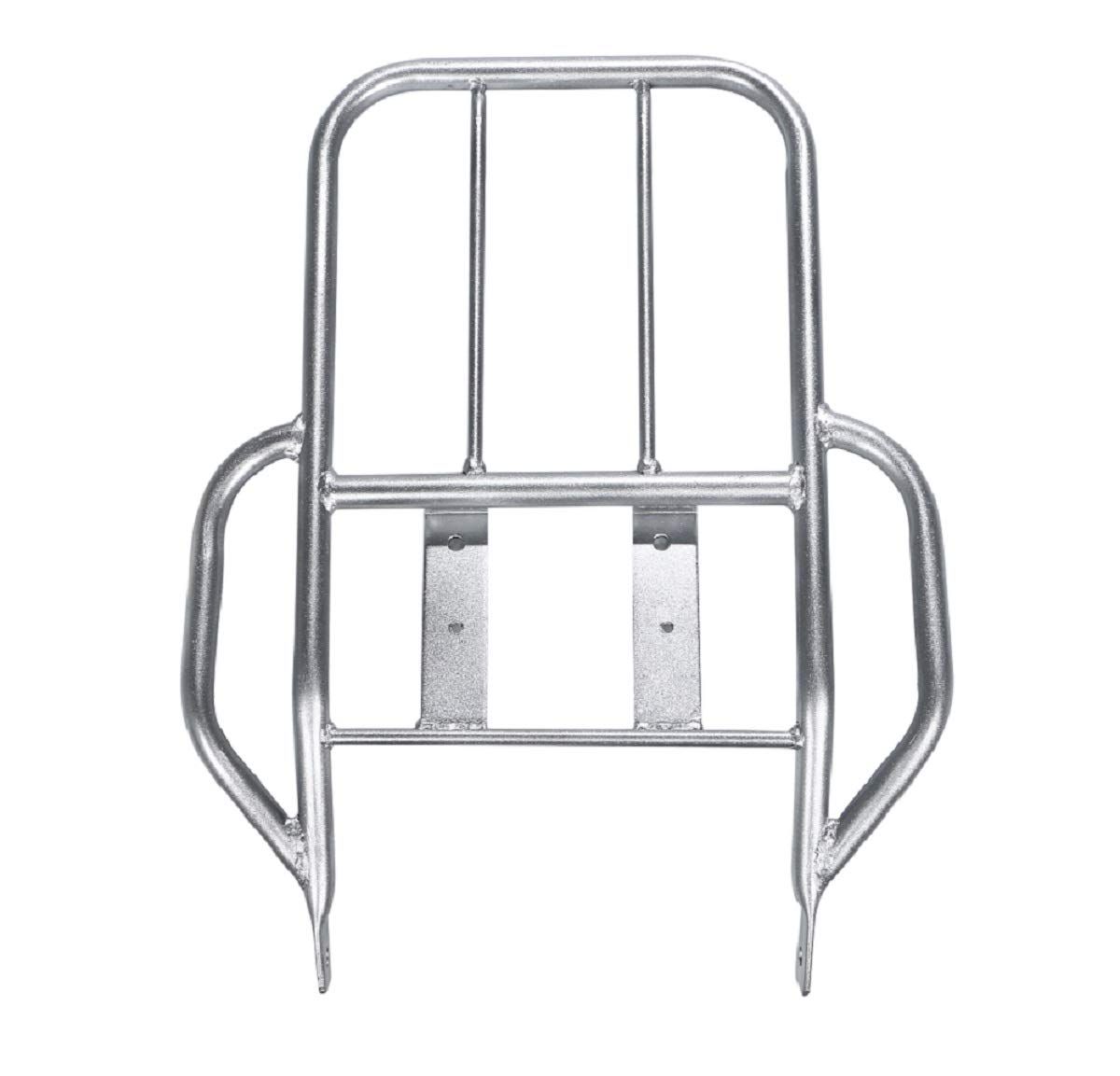 CustomDivine ホンダ用 リア キャリア XR250 XR400 BAJA MD30 バハ 黒 ブラック 銀 シルバー 社外品 バイク カスタム パーツ シルバー シルバー