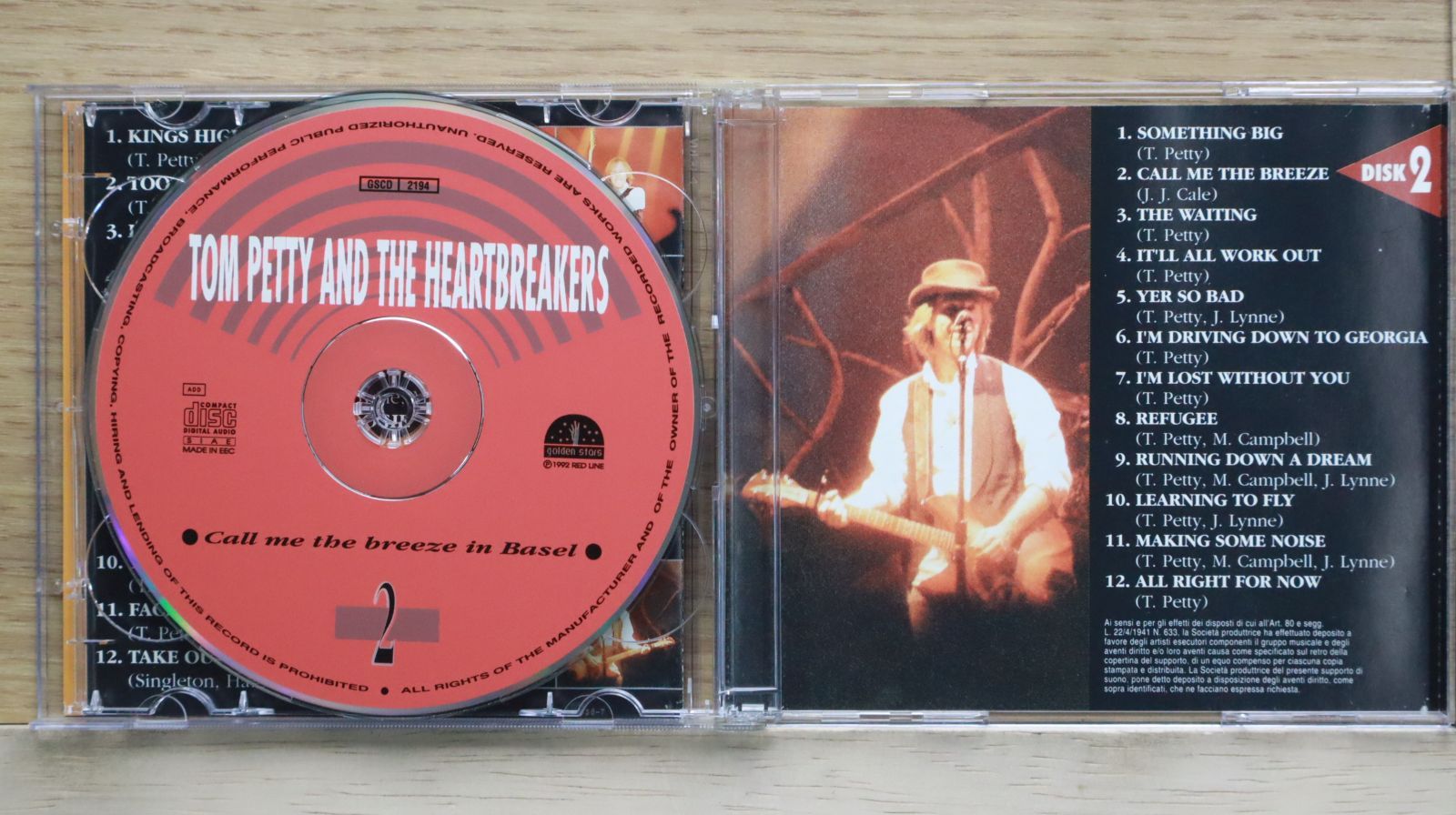 中古CD☆トム・ペティ&ザ・ハートブレイカーズ/Tom Petty And