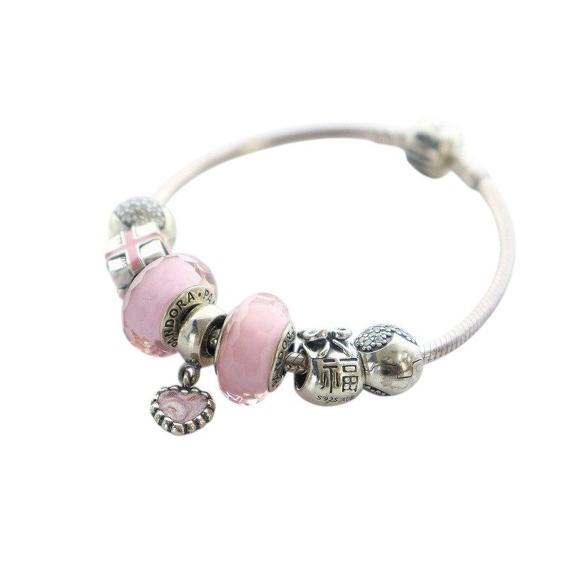 パンドラ PANDORA ブレスレット アクセサリー バングル ロゴ