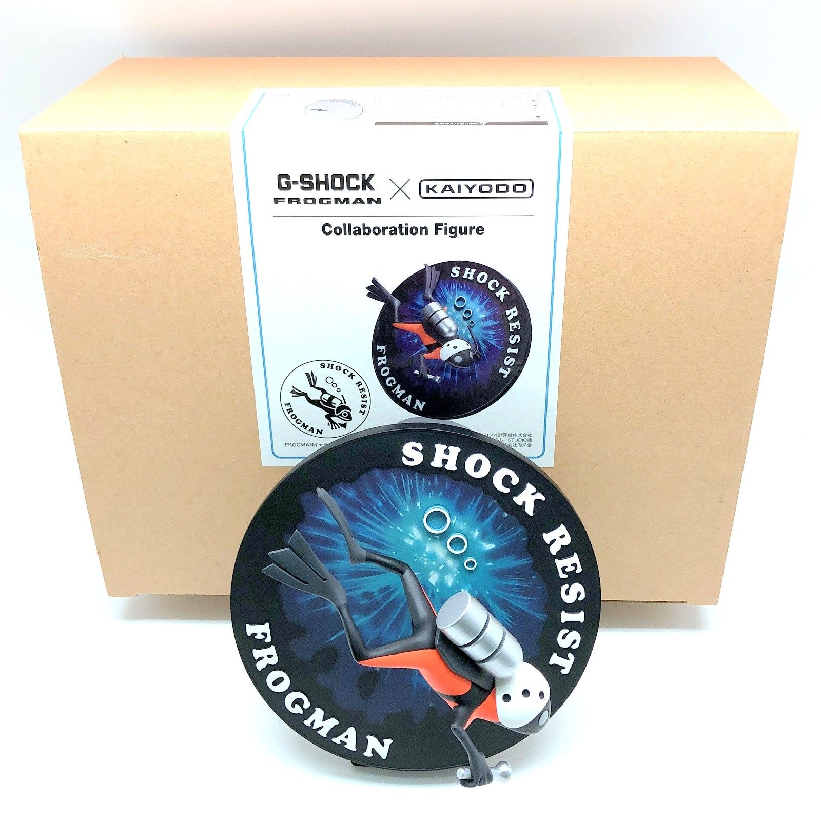 G-SHOCK - G-SHOCK FROGMAN×KAIYODO フロッグマン 海洋堂 潜水カエル コラボフィギュア 限定30名 非売品 2017年3月懸賞当選品 G-SHOCK FROGMAN×KAIYODO フロッグマン 海洋堂 潜水カエル