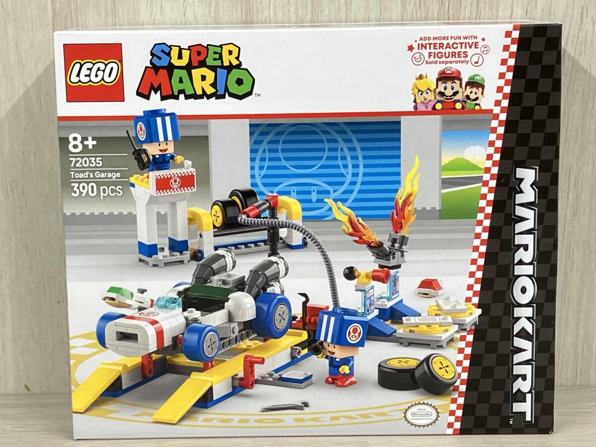 LEGO マリオカｰト キノピオのガレｰジ ｢レゴ スｰパｰマリオ｣ 72035